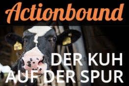 Anreisserbild für den Actionbound Der Kuh auf der Spur